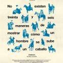 NO EXISTE 36 MANERAS DE MOSTRAR COMO UN HOMBRE SE SUBE A UN CABALLO